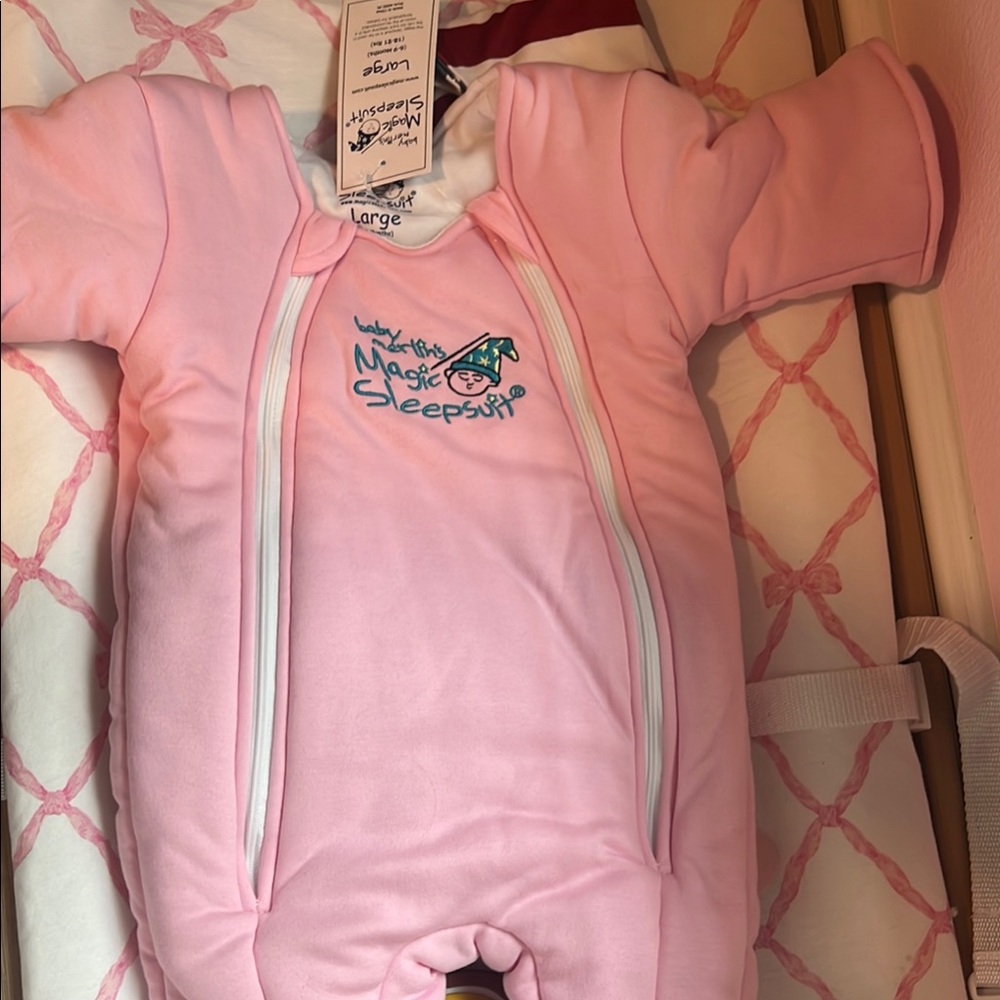 Pink Magic Merlin Sleep Suit NWT